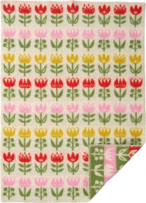 Klippan Tulip baby woollen blanket 65x90 cm (oeko-tex)