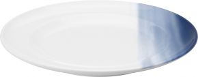 Georg Jensen Henning Koppel plate Ø 16 cm white, blue