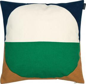Marimekko Viitta (reference) Cushion Cover 40x40 cm (eco-tex) green, cream white, dark blue