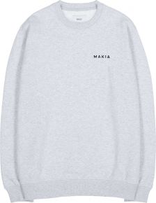 Makia Clothing Men sweatshirt Trim light