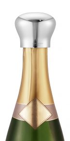 Georg Jensen Sky champagne stopper height 4.5 cm Ø 5.3 cm stainless steel polished