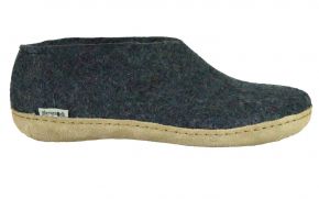 Glerups Modell A Unisex felted shoe leather sole