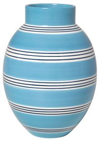Kähler Design Omaggio Nuovo vase height 30 cm medium blue
