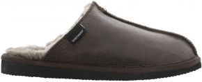 Shepherd of Sweden Men's slipper oiled antique brown / stone Hugo