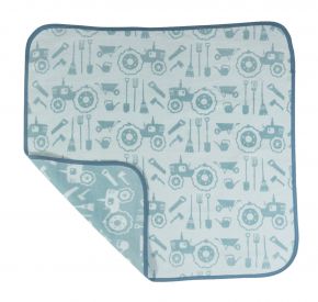 Sebra Farm baby cotton blanket 85x85 cm
