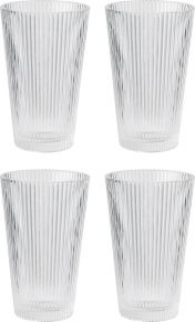 Stelton Pilastro tumbler 0.35 l 4 pcs clear