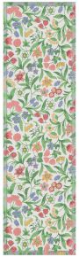 Ekelund Spring time table runner (oeko-tex) 35x120 cm multicolored, white