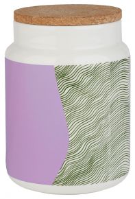 Marimekko Gabriel Näkki Oiva Tin 1.2 l cream white, pink, green