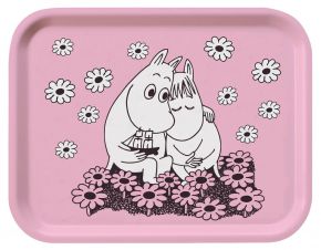 Opto Design Moomins Love tray 20x27 cm