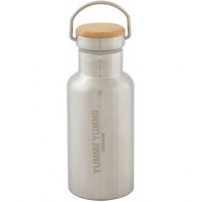 Yummii Yummii thermo bottle / bamboo wooden lid 0.35 l