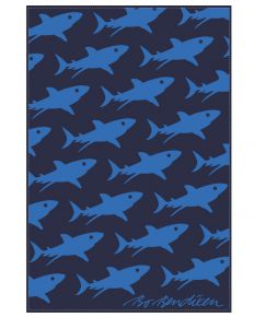 Bo Bendixen shower towel Shark 100x150 cm