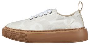 Marimekko Ladies sneaker Unikko Mini Niittyheinikossa white, light brown