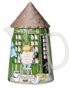 Moomin by Arabia bathhouse jug 1 l green