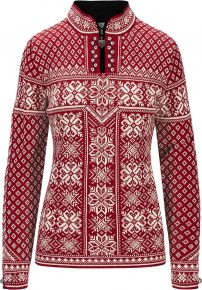 Dale of Norway Ladies Sweater Collar and 1/4 Zip Peace