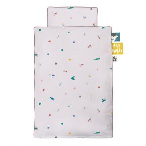 Sebra Singing Birds bed linen baby 70x100 cm