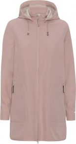 Ilse Jacobsen Ladies rain jacket Soft Shell removeable hoodie RAIN135B