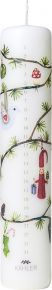 Kähler Design Hammershøi Christmas 2023 calendar candle Ø 5 cm height 25 cm
