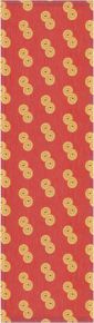 Ekeklund Christmas & Winter Lucia Rolls table runner (oeko-tex) 35x120 cm red, yellow