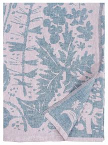 Lapuan Kankurit Villiyrtit (wild herbs) linen throw / tablecloth 150x200 cm