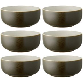 Studio Round North bowl Ø 11 cm matt coloured moss 6 pcs