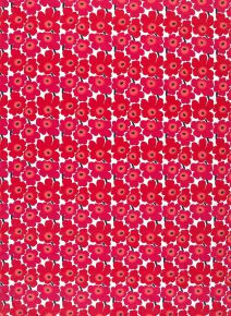 Marimekko Unikko mini red white fabric 1x1.4 m