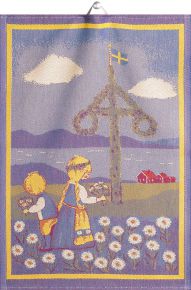 Ekelund Sweden Swedish summer tea towel (oeko-tex) 35x50 cm