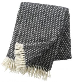 Klippan Knut woollen throw 130x200 cm