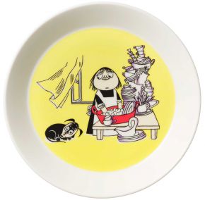 Moomin by Arabia Moomins Misabel plate Ø 19 cm yellow