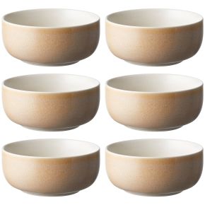 Studio Round North bowl Ø 11 cm matt coloured sand 6 pcs