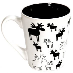 Nordiska Ulrika E. Moose nature black Becher 0.3 l
