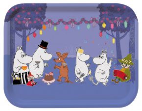 Opto Design Moomins Dancing tray 20x27 cm