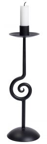 Nääsgränsgården candlestick wrought iron black