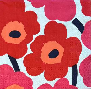 Marimekko Unikko paper napkin 33x33 cm 20 pcs