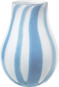 Broste Copenhagen Vase striped height 22.5 cm Ø 15.5 cm Ada