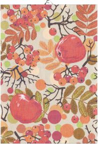 Ekelund Autumn Apple berry tea towel (oeko-tex) 35x50 cm