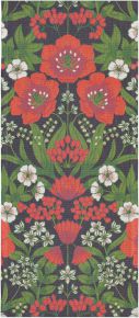 Ekelund Christmas & Winter Christmas Flowers Table Runner (oeko-tex) red