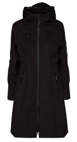 Ilse Jacobsen Ladies raincoat long Soft Shell RAIN37L