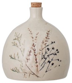Bloomingville Bea bottle with stopper 0.8 l cream, multicolor