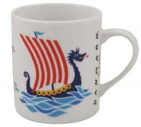 Bo Bendixen cup / mug dragon ship 0.3 l