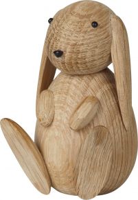 Lucie Kaas Bunny height 8.5 cm oak