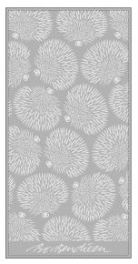 Bo Bendixen towel hedgehog 50x100 cm grey