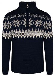Dale of Norway Men merino sweater with collar Myking