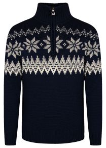 Dale of Norway Men merino sweater with collar Myking