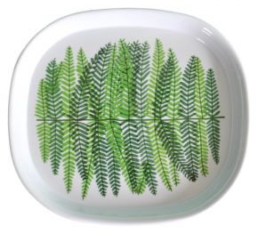 Opto Design Stig Lindberg Evergreen (melamine) plate 20.5x22