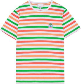 Makia Clothing Unisex T-Shirt colorful striped Fruit Beach Special Edition RGB