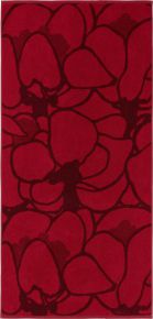 Vallila Makeba (makeup) shower towel 70x140 cm red, pink