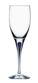 Orrefors Intermezzo blue white wine glass 17 cl