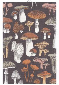 Ekelund Autumn mushroom tea towel (oeko-tex) 40x60 cm