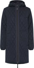 REDGREEN Ladies quilted coat with adjustable hood Solvej navy