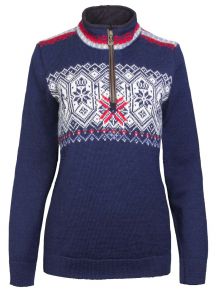 Dale of Norway Ladies sweater with collar Norge